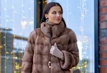 Современные натуральные цвета норковых шуб