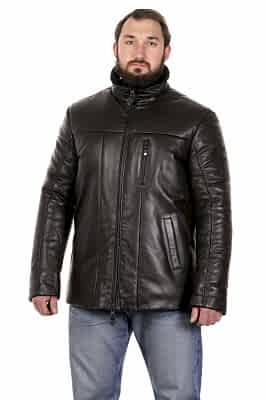 Фото товара Полупальто кожа 1022.9049 ZIG, темно-коричневый