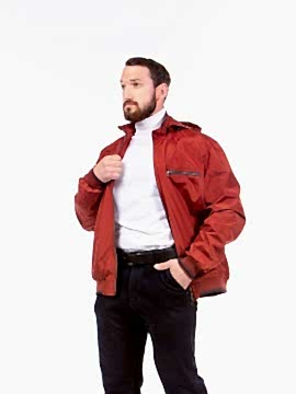 Фото товара Куртка 335 ветровка муж, кирпичный