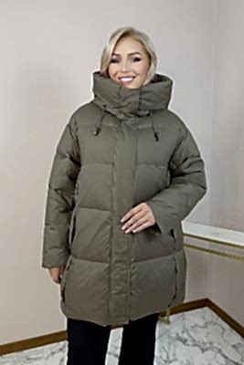 Фото товара Пуховик 8888 зима, капучино