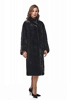 Фото товара Пальто мутон Хлоя, горький шоколад