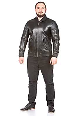 Фото товара Куртка кожа 1009.2457 ZIG, черный Фото товара Куртка кожа 1009.2457 ZIG, черный