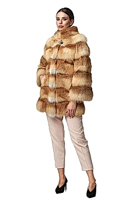 Фото товара Куртка лиса 410, рыжий