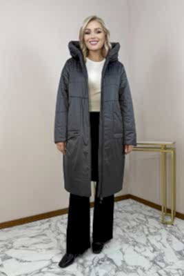Фото товара Пуховик 802 зима, графит