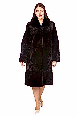 Фото товара Пальто мутон 444.28.4, коричневый