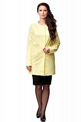 Фото товара Пальто легкое м 41512/44, желтый Фото товара Пальто легкое м 41512/44, желтый