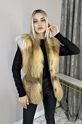 Фото товара Жилет лиса дикая 222.59, рыжий