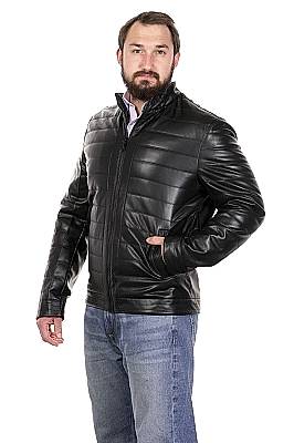 Фото товара Куртка кожзам 719, черный Фото товара Куртка кожзам 719, черный