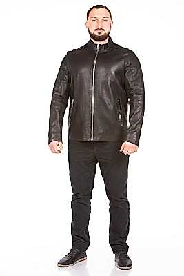 Фото товара Куртка кожа муж.1013 2011, черный Фото товара Куртка кожа муж.1013 2011, черный
