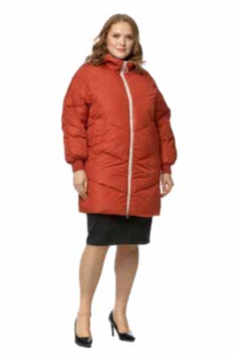 Фото товара Пуховик ут. 928, Терракот Фото товара Пуховик ут. 928, Терракот