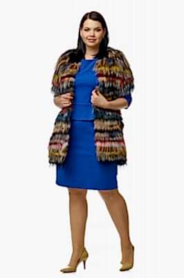 Фото товара Жилет лиса с/ч м 3027-80, цветной